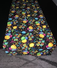 Happy Birthday TABLE RUNNER Kitchen Dining Party Table Topper Decor 72 x 13