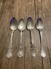 Mixed Lot of 4 Sterling Silver Spoons (Wallace and International) 67 gr’s.