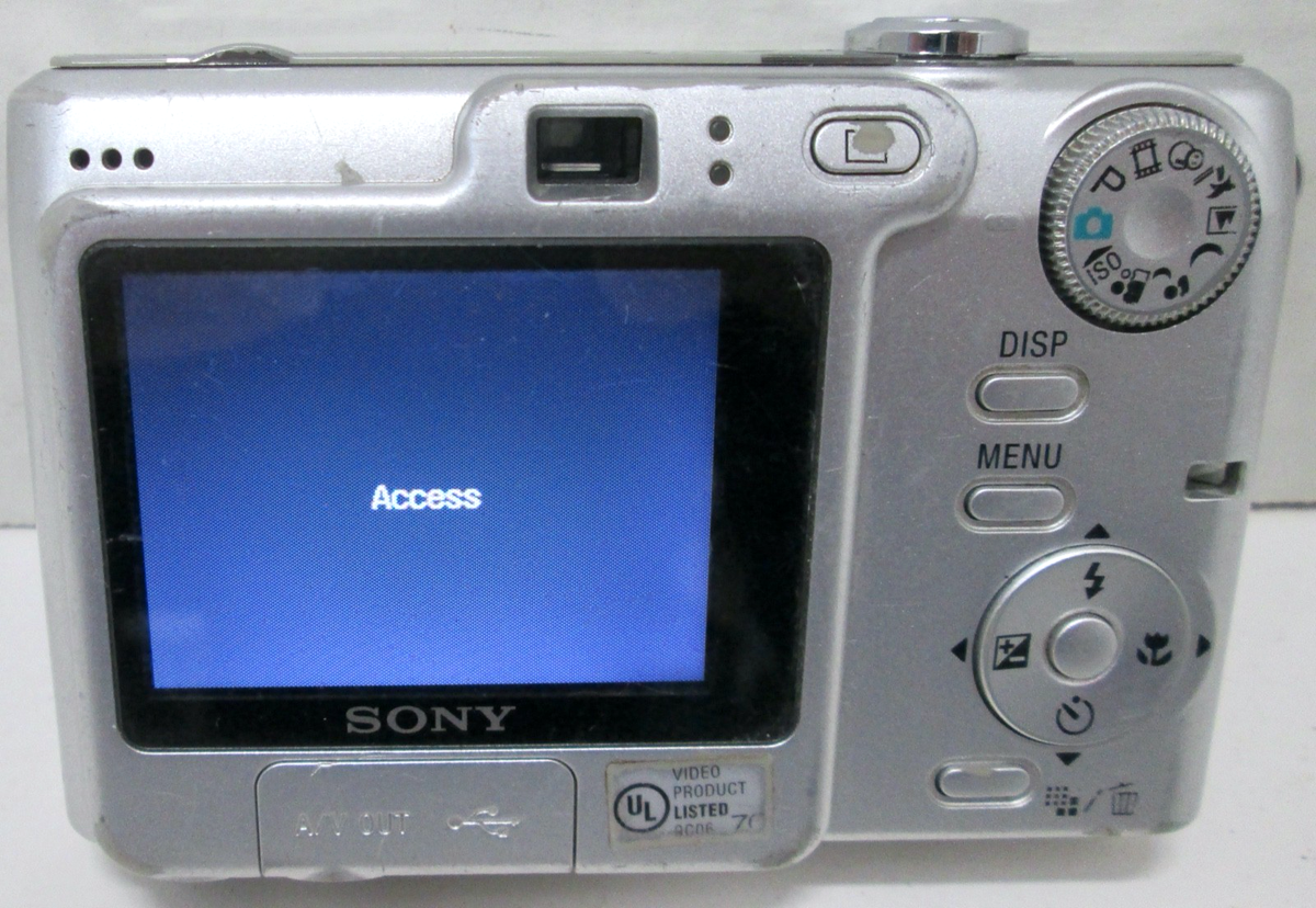 SONY Cyber-shot DSC-W35 Digital Camera - Parts/Repair | eBay