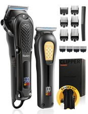 Hair Clippers  Trimmer for Men,Professional Barber Clippers and Trimmers Set...