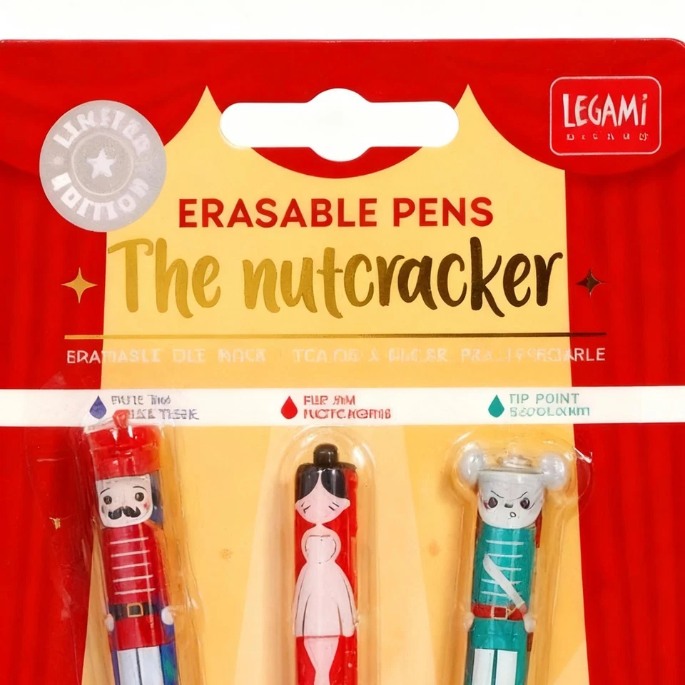 LEGAMI Gelstifte 3er Set * Der Nussknacker * Weihnachten 2025 * Weihnachten - Bild 3 von 4