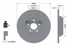 2x PAGID Bremsscheibe voll Ø330mm für Mercedes-Benz GLE W167 C167 2x PAGID Bremsscheibe voll Ø330mm für Mercedes-Benz GLE W167 C167