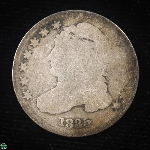 1835 Capped Bust Dime — photo from the most recent tracked eBay sale
