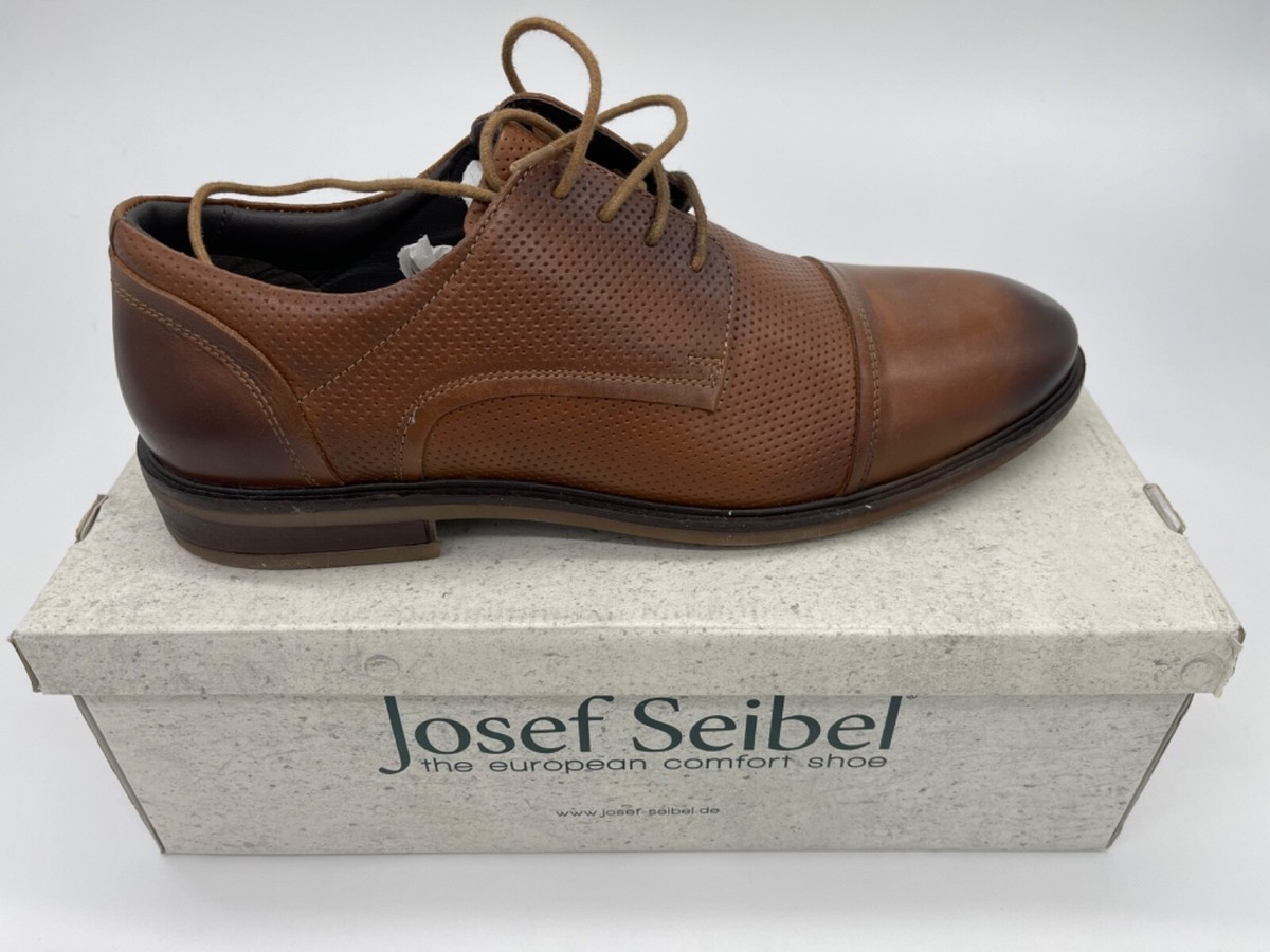 Josef Seibel Myles Leather Comfort Shoe size 44 (10/10.5 US) Josef Seibel Myles 05 Size EUR 44 ( US 10-10.5) Brown | eBay main image 2