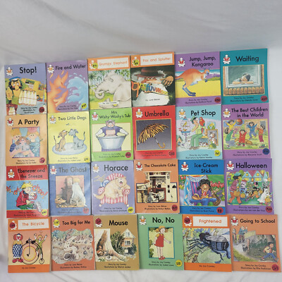 Lot of 29 Wright Group Beginners Books Story Box Homeschool Early Learning SET-2