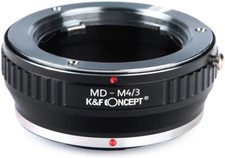 Lens Mount Adapter for Minolta MD Lens to Micro Four Thirds M4/3 MFT Camera Body