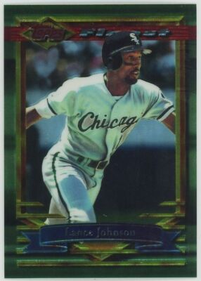 1994 Topps Finest Lance Johnson Chicago White Sox #203