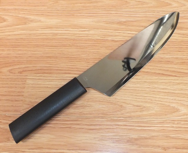 Genuine RADA U.S.A Kitchen Chef Knife With Black Plastic Handle **READ