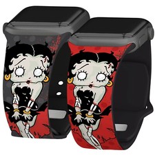 Betty Boop Zombie Love HD Watch Band Compatible with Apple Watch