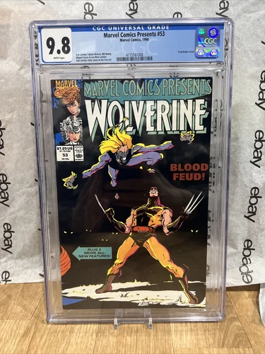 MARVEL COMICS PRESENTS #53 Wolverine Story GRADED COMIC CGC 9.8