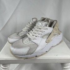 654275-110 Youth Nike Air Huarache Run GS 'White Pure Platinum' Size 7y