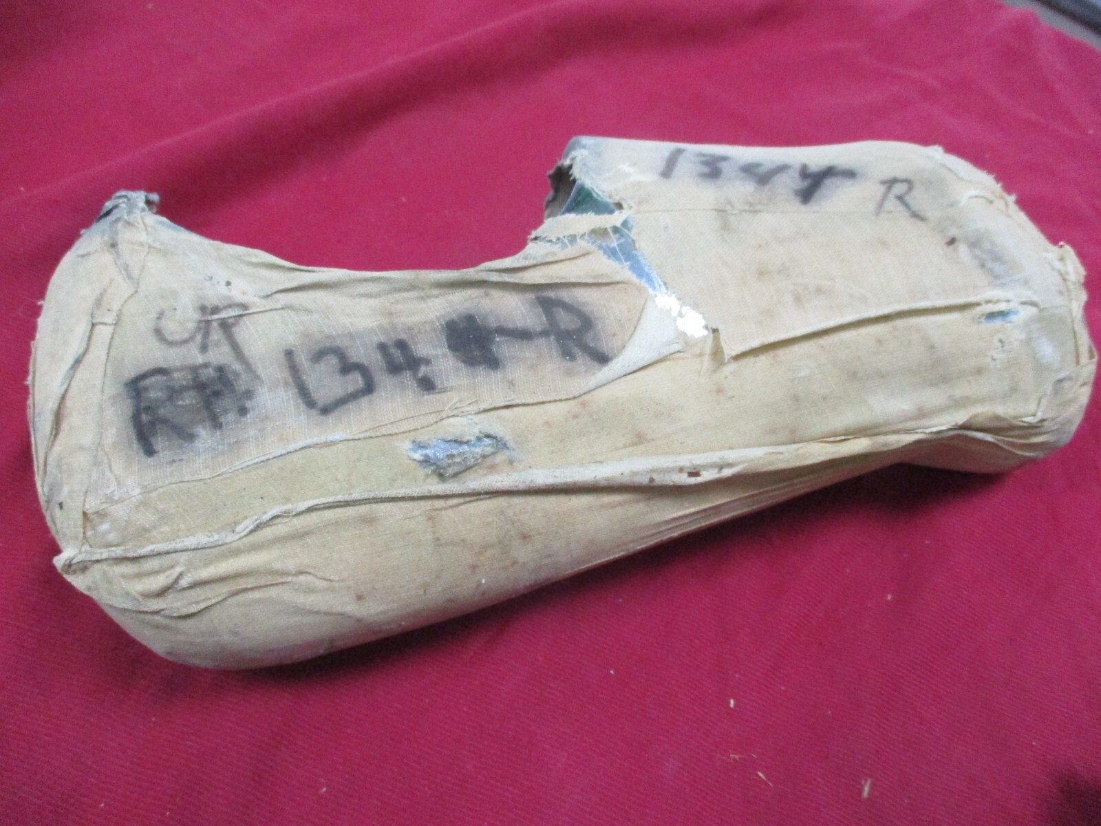 Rolls Royce Silver Cloud, P V, Bentley S, right rear bumper overrider UR1344 NOS