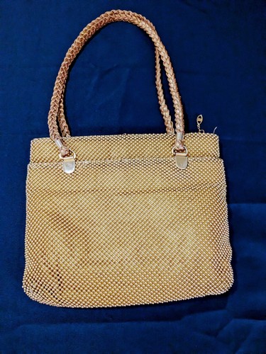 Vtg Emp Orr Gold Beaded Purse