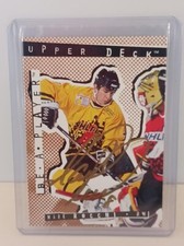 1994-95 Upper Deck Hockey Be A Player Signatures Mark Recchi #7 Auto