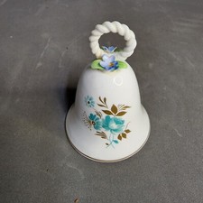 Denton Best Bone China England Blue Floral Pattern White Vintage 