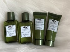 Origins Mega-Mushroom Skin Relief Resilience Soothing Cream Micellar Cleanser