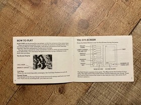 Nintendo NES Iron Tank game/ The Invasion of Normany / instruction manual