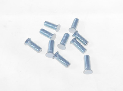 10 Pack Pem 10-32 x 1/2'' Long Press-In Stud for Sheet Metal  FH-032-8ZI