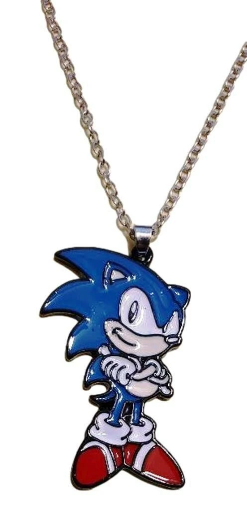 Sonic the hedgehog necklace clearance