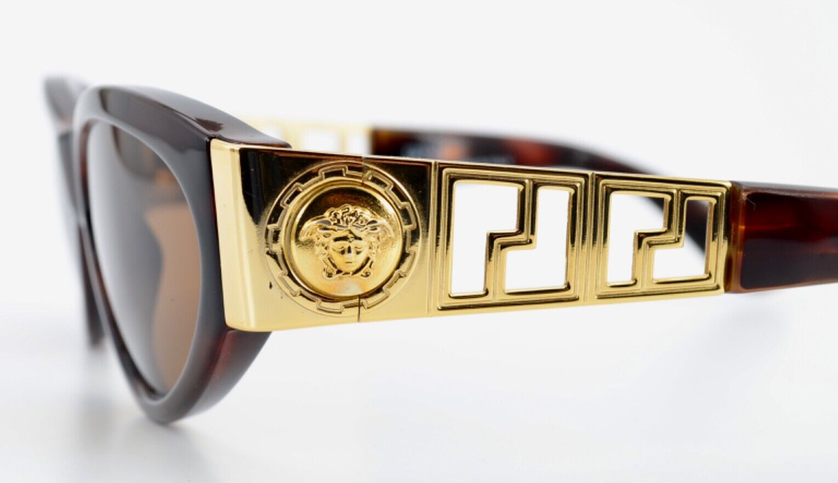 GIANNI VERSACE Sunglasses Vintage 90er Hip Hop Oval Medusa 492 COL