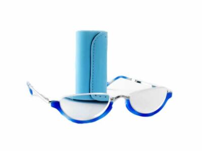 VIP Calabria 309 Folding Compact Reading Glasses w/Case 64 Color&Power Options