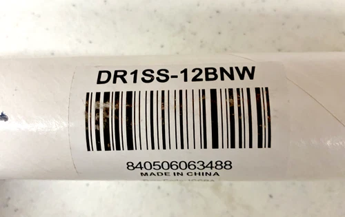 FANIMATION 12 in. Brushed Nickel Stainless Steel Extension Downrod DR1SS-12BNW - Picture 2 of 2