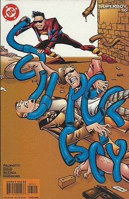 Superboy Comic 95 Cover A First Print 2002 Jimmy Palmiotti Dan Didio Hodgkins DC