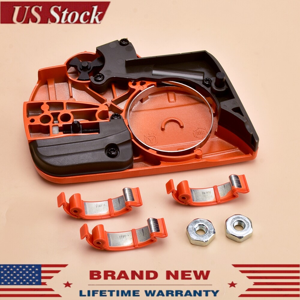 Husqvarna 440 435 435E Chainsaw Clutch Cover Chain Brake Assembly 501388201