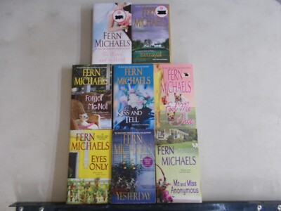 8 FERN MICHAELS # PB SUMMER READING ROMANCE FOOL EYES FORGET BETRAYAL KISS