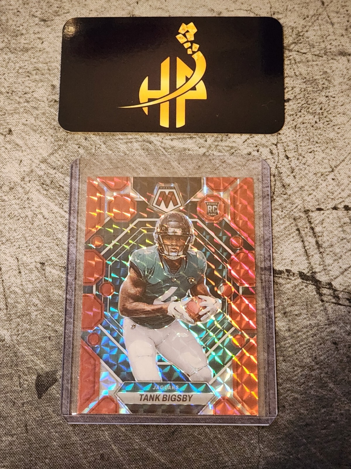 2023 Panini Mosaic Tank Bigsby Rookie Red Mosaic Prizm #364