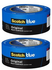 ScotchBlue Original Multi-Surface Painter's Tape, 1.88 Inches x 60 Yards, 2 Roll