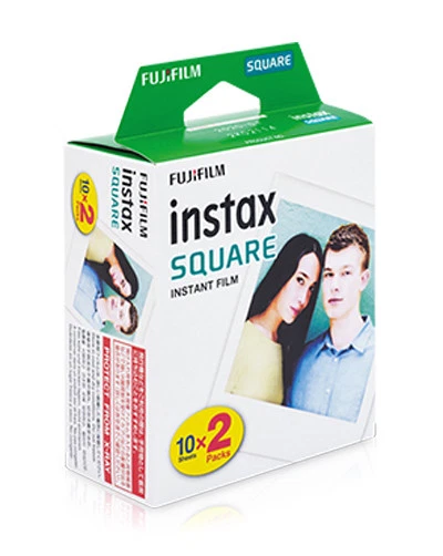 FUJIFILM FUJI INSTAX SQUARE WW 2 SOFORTBILDFILM für 20 Bilder! Mindesthaltbarkeit 01/2027