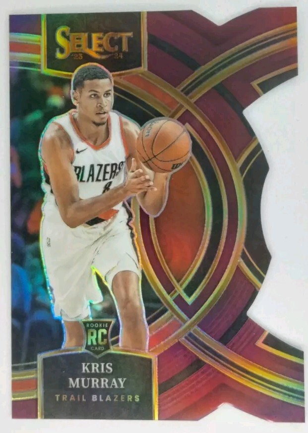 KRIS MURRAY 2023-24 SELECT PREMIER ROOKIE MAROON DIE-CUT RC /175