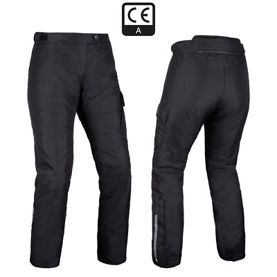 Oxford Spartan Damen wasserdichte Motorradhose Tourenrad Hose schwarz