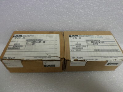 PARKER TUBE FITTINGS 32 BTX-SS Triple-Lok 37°Nut/32 TX-SS Triple-Lok 37° Sleeve