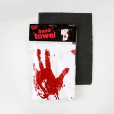BLOOD Hand TOWEL by Spinning Hat HALLOWEEN Decoration Pranks Gift Idea New