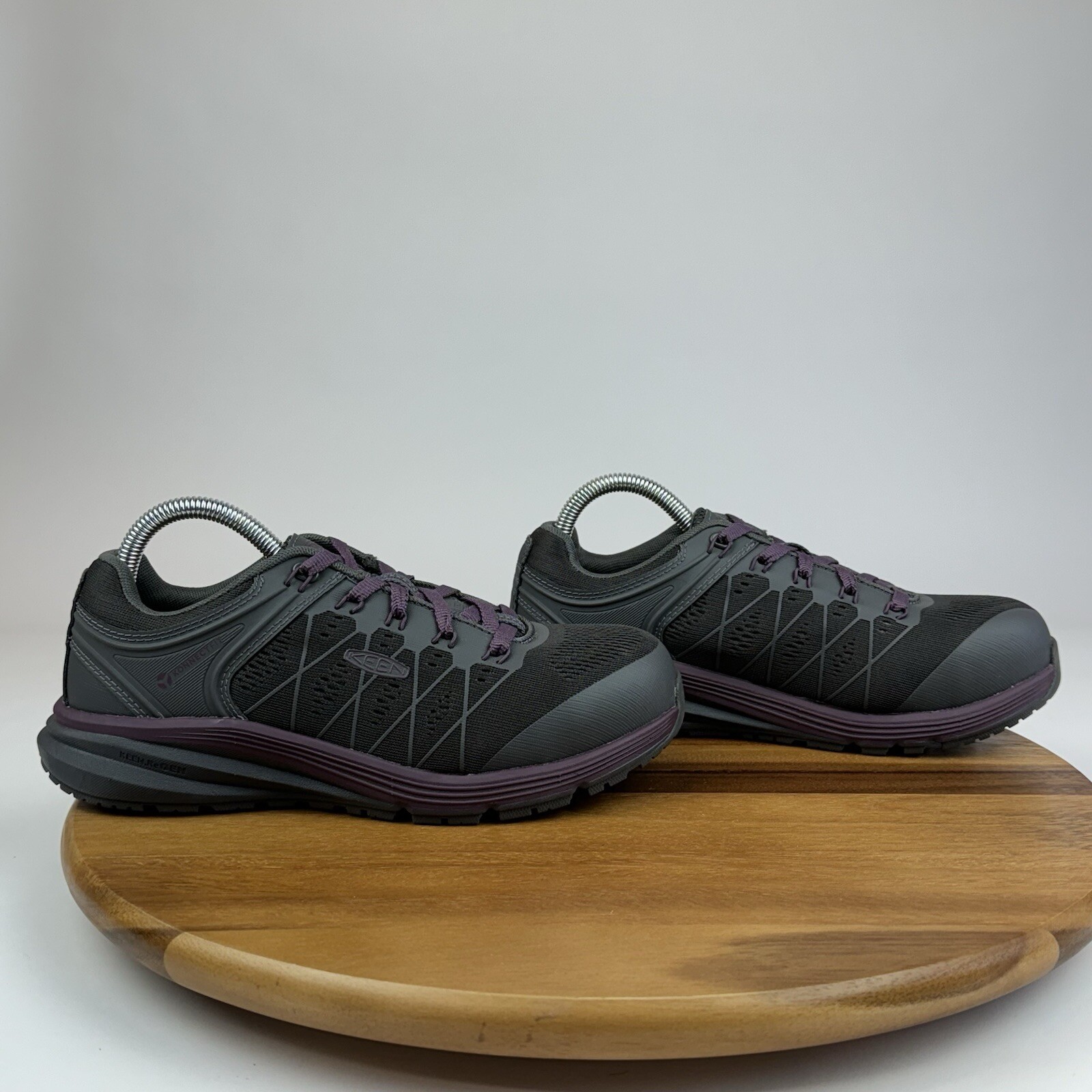 Scarpe sneakers da lavoro donna Keen Utility Vista Energy ESD grigio punta carbonio taglia 8