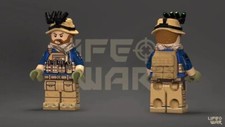 custom 3th party min brick minifig life CallofDuty