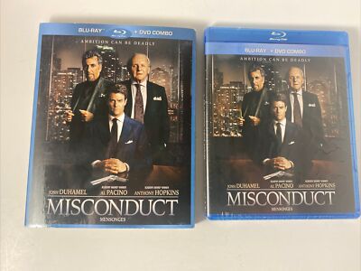MISCONDUCT (BLU-RAY + DVD COMBO) Brand New (BILINGUAL) With Slipcover