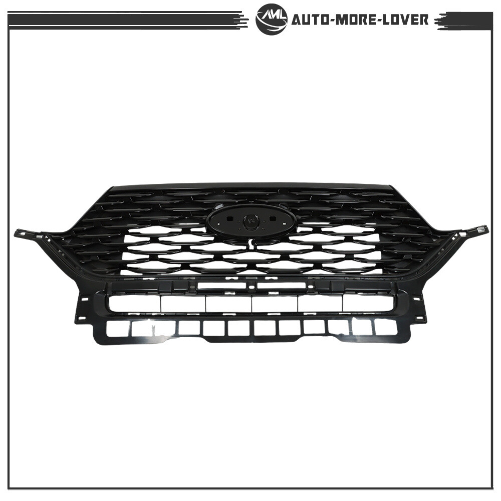 Front Grille LB5Z-8200-GC Gloss Black Fit For 2020 2021 2022 Ford