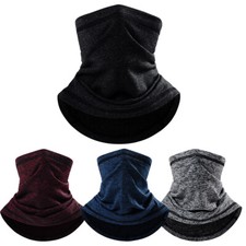 Adjustable Winter Windproof Long Neck Warmer Fleece Ski Face Mask for Men Women