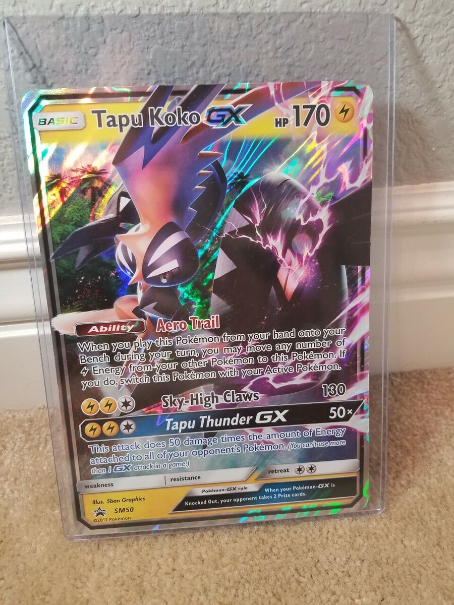 Tapu Koko GX - SM50 - Oversized Promo