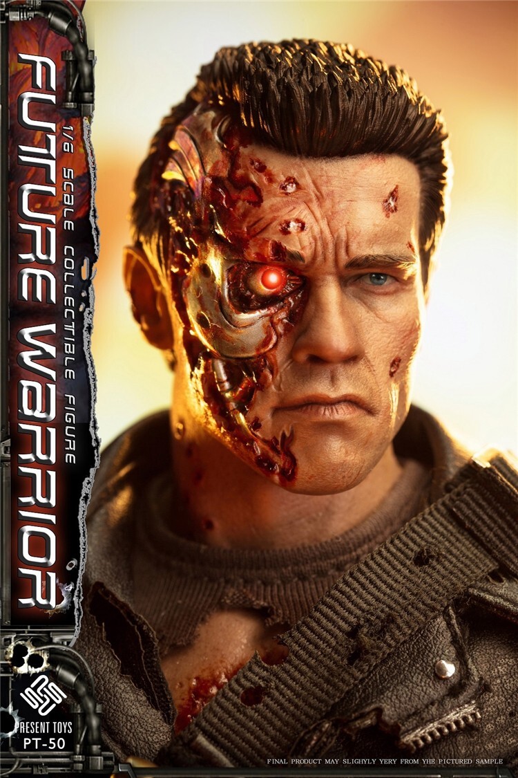 PRESENT TOYS PT-sp51 1/6 Scale The Terminator T-800 Action Figure