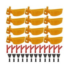 12 Pack Quail Water Bowl Cups Pigeon Waterer Automatic Bird Water C... Fast Ship