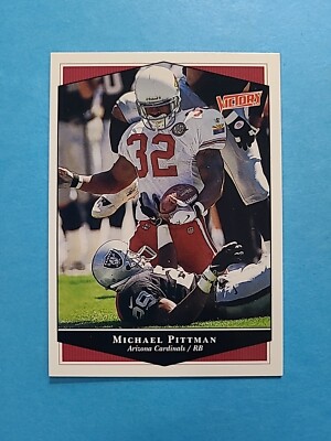 MICHAEL PITTMAN 1999 UPPER DECK VICTORY FOOTBALL CARD # 4 H5648