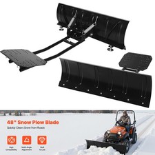Uimoso 48 Snow Plow Blade Universal Utv Atv Kit For Efficient Snow Removal