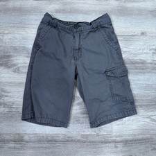 Levi's Boys Gray Cotton Twill Cargo Shorts Size 12 Regular Kids