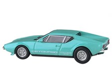 1/64 1972 De Tomaso Pantera Verde Aqua Models – Paragon Diecast Model Car