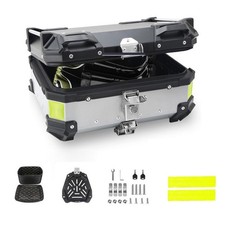 28L Motorcycle Top Back Box Luggage Storage Motorbike Moped Universal🔥