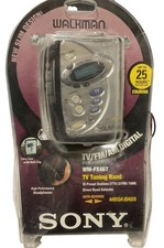 Sony Walkman WM-FX467 TV/FM/AM Digital Cass Player Auto Rev Mega Bass Open Box